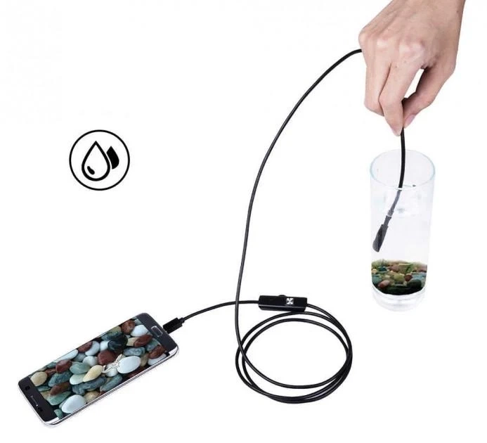 Камера Эндоскоп Android and PC Endoscope - гибкая USB камера длиной 3,5 м - изображение 13