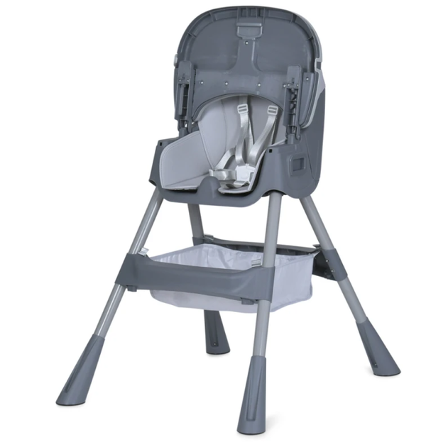 Стільчик для годування M 5722 Gray до 20 кг, сірий тарілка з термоложкою MGZ-0100 - зображення 2