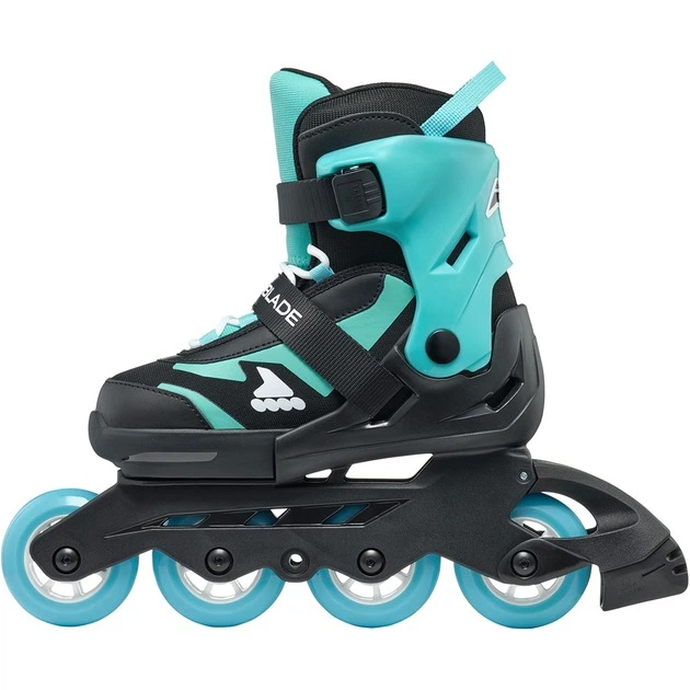 Ролики Rollerblade Microblade 36.5-40 Black/Light blue (1012-86B0751530-NK02-36.5-40) - Фото 3 Ролики Rollerblade Microblade 36.5-40 Black/Light blue (1012-86B0751530-NK02-36.5-40) - изображение 3