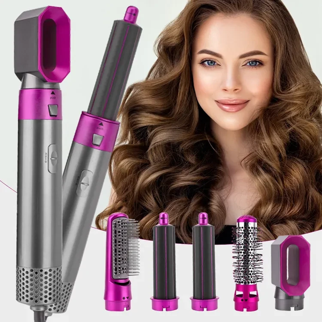 Набір для укладання волосся 5в1 Lima Styler Стайлер для укладання волосся та надання об'єму - зображення 9