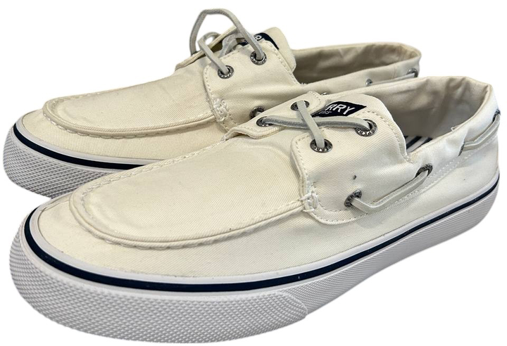 Buty zeglarskie meskie Sperry Bahama II SW STS22016 42.5 (9.5US) 26.4 cm Biale (44209836749) (955555904955638) - Outlet - obraz 4