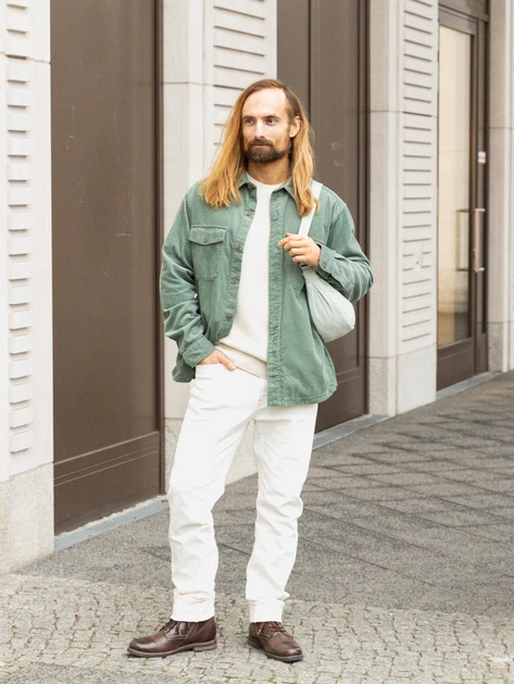 Куртка демисезонная мужская Uniqlo 708475834 L Зеленая (1159829147) - изображение 2