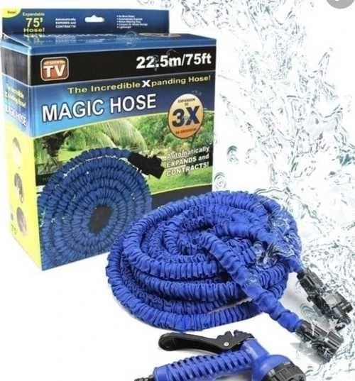 Шланг 22,5м для поливу 22,5m/75ft Magic Hose - Фото 9 Шланг 22,5м для поливу 22,5m/75ft Magic Hose - зображення 9