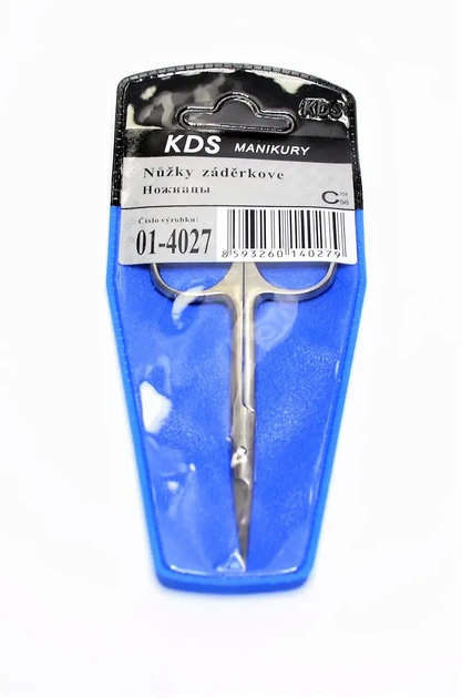Ножницы маникюрные для кутикулы выгнутые KDS 01-4027 - Фото 2 Ножницы маникюрные для кутикулы выгнутые KDS 01-4027 - изображение 2