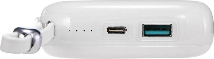 УМБ JOYROOM JR-L003 Jelly Series 10000 mAh Lightning 22.5 W White (6956116721572) - зображення 3