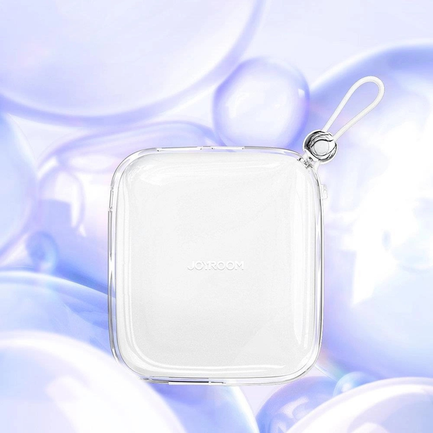 УМБ JOYROOM JR-L003 Jelly Series 10000 mAh Lightning 22.5 W White (6956116721572) - зображення 9