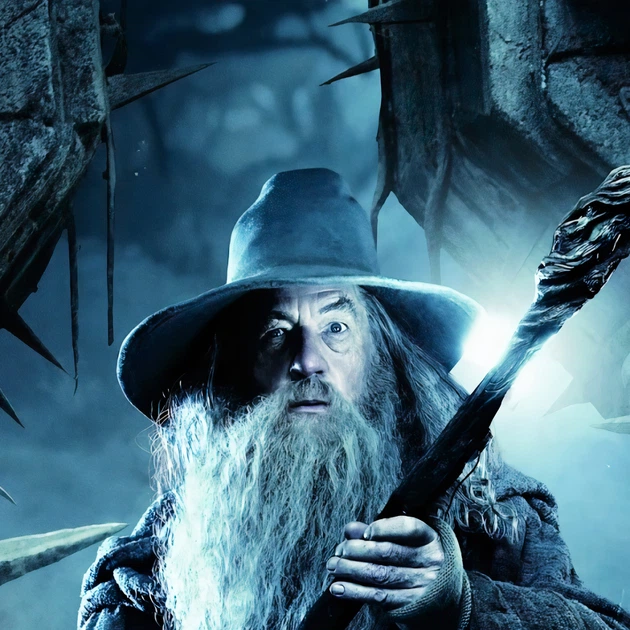 Постер Властелин колец, Гендальф, Lord Of The Rings, A3 42×30 см (id2699) - изображение 2