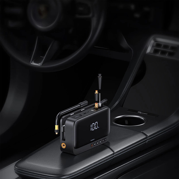 Автомобільний пуско-зарядний пристрій Baseus Super Energy Mega Series BS-CH013 4 в 1 600A Black (C00245902111-00) - зображення 12