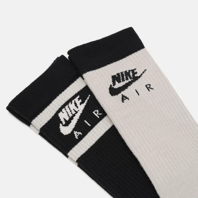 Набор мужских носков высоких Nike U Nk Everyday Essential Crew DH6170-902 42-46 2 пары Multi-Color (195244784714) - изображение 9