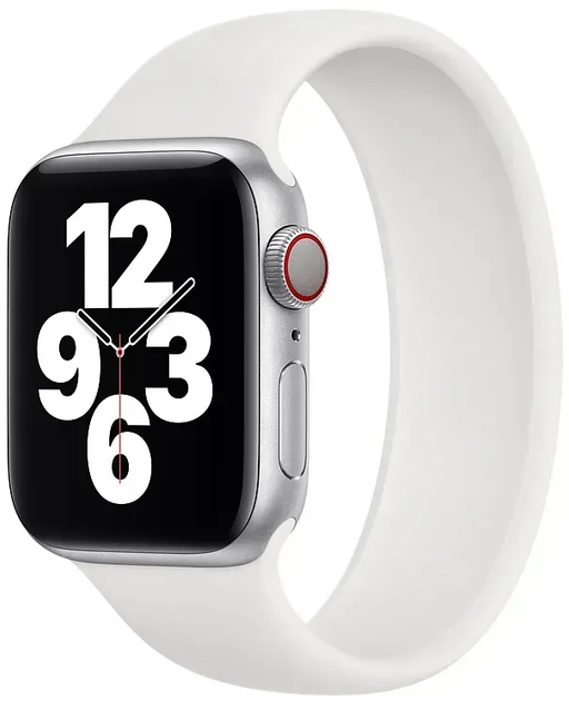 Ремінець Apple Watch Solo Loop для Apple Watch 44mm Size 11 White (MYTH2) - зображення 1