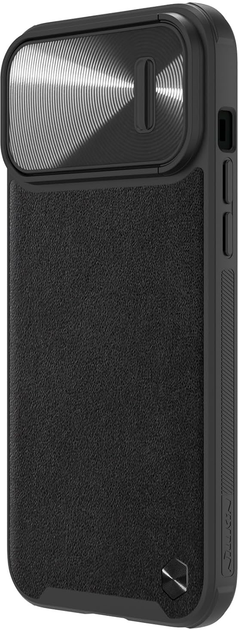 Панель Nillkin CamShield Leather S Case для Apple iPhone 14 Pro Max Black (6902048249745) - зображення 3