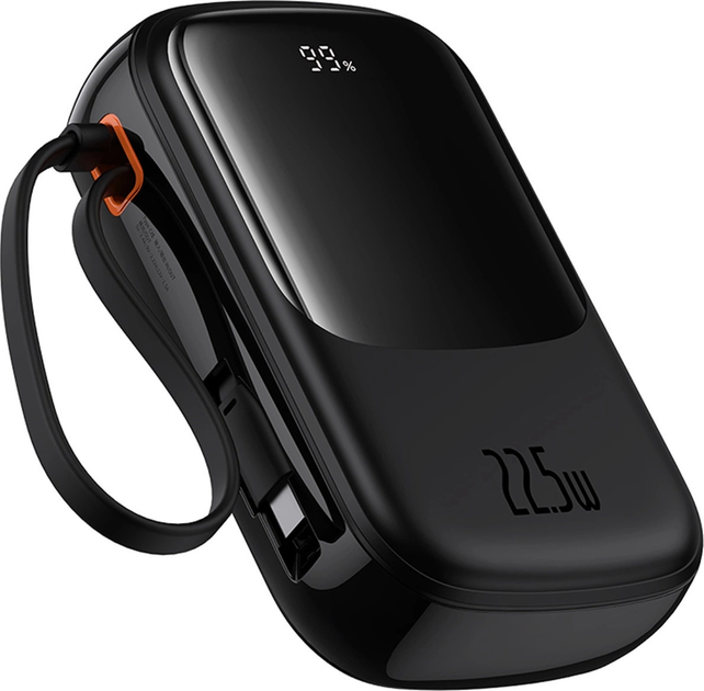Powerbank Baseus Power Bank Qpow Pro+ USB-C 20000 mAh 22.5 W Black (P10067103113-00) - obraz 5