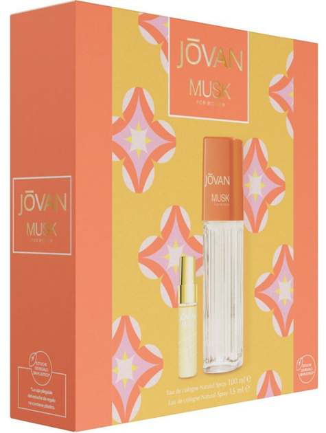 Zestaw damski Jovan Musk Woda kolońska 100 ml + Miniaturka Woda kolońska 15 ml (3616305886859) - obraz 3