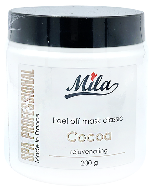 Альгинатна маска Какао, для омолодження / Rejuvenating mask Cocoa, ТМ Mila, Франція, 200г - Фото 1 Альгинатна маска Какао, для омолодження / Rejuvenating mask Cocoa, ТМ Mila, Франція, 200г - зображення 1