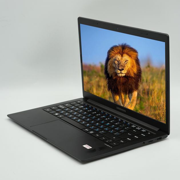 Ноутбук 14" Medion (Lenovo Group) Akoya E4252 | Чотириядерний Intel | RAM DDR4 8 ГБ | SSD 128 ГБ | Intel Graphics | Металевий корпус | Ультрабук | AKБ до 8 годин | Win10 б/в (3809) - изображение 3