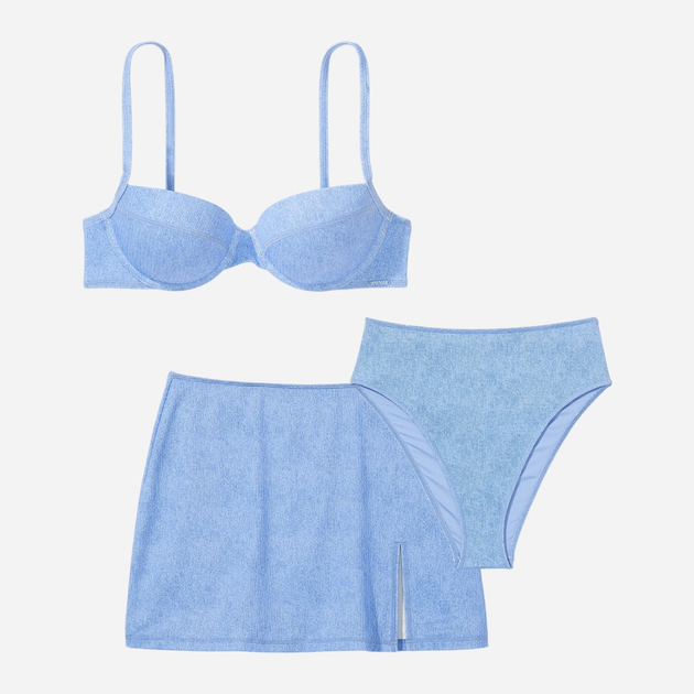 Комплект (купальник + юбка) Victoria's Secret 513124574 XL Синий ( 1159829318) 