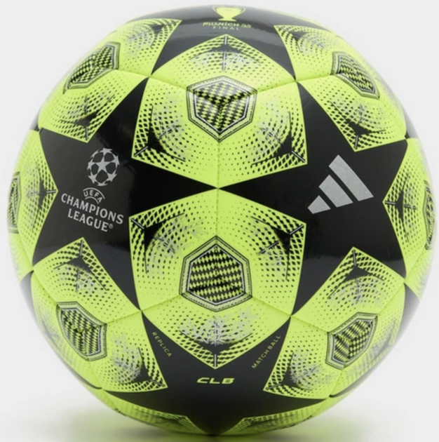 Футбольний м'яч Adidas Finale 2025 Munich Club Yellow, розмір 5, тренувальний, термополіуретан, машинне зшивання, бутилкаучукова камера(OB_6CB7A9869711) - Фото 3 Футбольний м'яч Adidas Finale 2025 Munich Club Yellow, розмір 5, тренувальний, термополіуретан, машинне зшивання, бутилкаучукова камера(OB_6CB7A9869711) - зображення 3