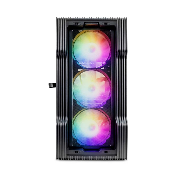 Корпус 1stPlayer t3-bk-4f1 Black без бп - зображення 3