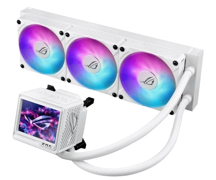 Система водяного охлаждения Asus ROG Ryujin III 360 ARGB Extreme White (90RC0132-M0EAY0) - Фото 3 Система водяного охлаждения Asus ROG Ryujin III 360 ARGB Extreme White (90RC0132-M0EAY0) - изображение 3