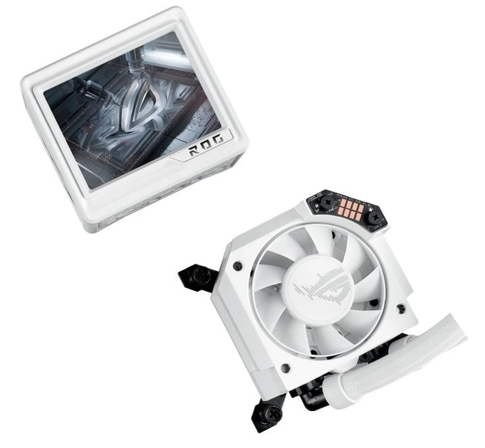 Система водяного охлаждения Asus ROG Ryujin III 360 ARGB Extreme White (90RC0132-M0EAY0) - Фото 7 Система водяного охлаждения Asus ROG Ryujin III 360 ARGB Extreme White (90RC0132-M0EAY0) - изображение 7
