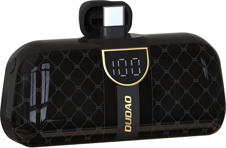 УМБ Dudao K20SC USB-C 5000 mAh Black (6976625331338) - зображення 2