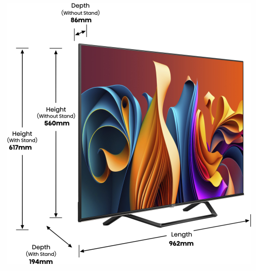 LED-телевізор Hisense 50A7NQ (7005299) - изображение 6