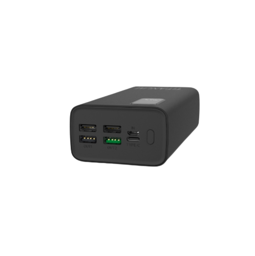 Павербанк 30000mAh Titanum TPB-728S-B 22,5W QC+PD чорний - Фото 5 Павербанк 30000mAh Titanum TPB-728S-B 22,5W QC+PD чорний - изображение 5