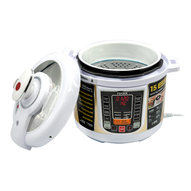 Мультиварка-Скороварка Rotex REPC58-G - изображение 4