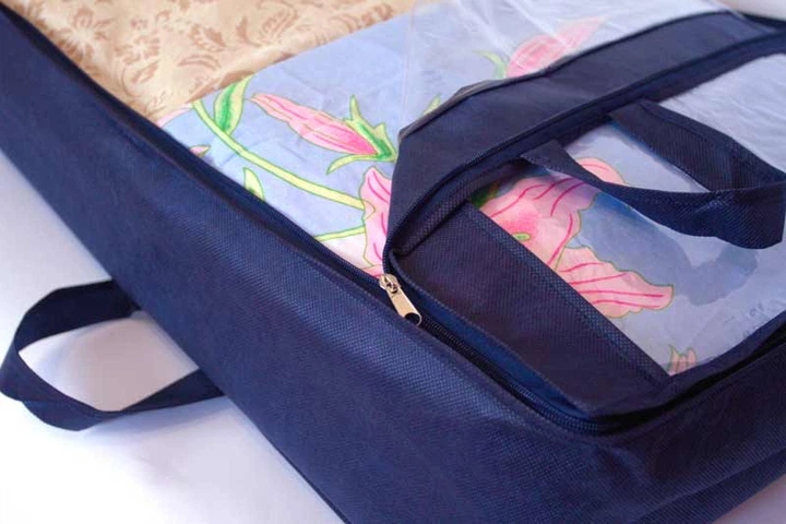 Сумка-упаковка для одеяла и вещей M HS-M-blue (Синий) - изображение 3