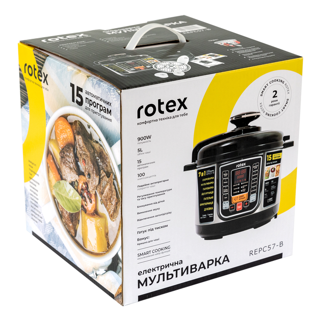 Мультиварка-Скороварка Rotex REPC57-B - изображение 8