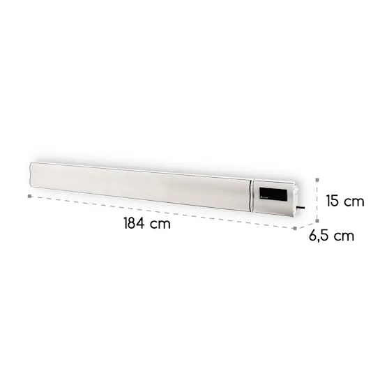 Инфракрасный обогреватель Blumfeldt Cosmic Beam Plus XXL Белый - изображение 2