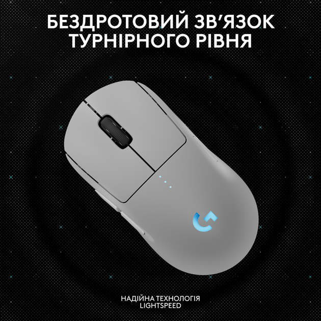 Миша G PRO 2 Wireless LIGHTSPEED - WHITE (L910-007302) Logitech (2000003355853) - зображення 3