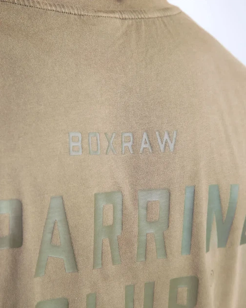 Футболка BOXRAW Sparring Club Oversized XL Оливкова - изображение 9