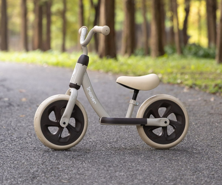 Rowerek biegowy Qplay Trainer 10 " Beige (5061047481905) - obraz 7