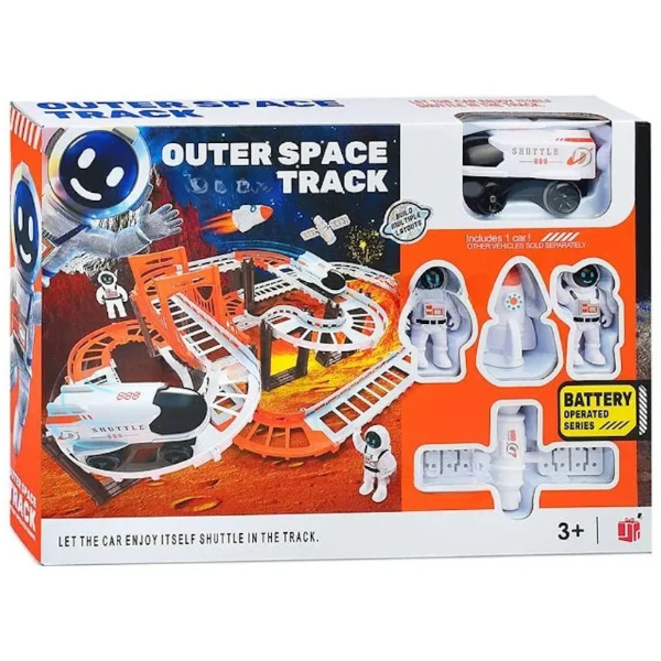 Конструктор космічний трек TOPA Outer Space Track LT243173 зі звуковими ефектами та світлом 42 деталі - Фото 6 Конструктор космічний трек TOPA Outer Space Track LT243173 зі звуковими ефектами та світлом 42 деталі - зображення 6