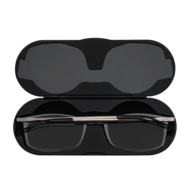 Очки для чтения Thinoptics Brooklyn 1.00, коричневые / Чехол черный - Фото 2 Очки для чтения Thinoptics Brooklyn 1.00, коричневые / Чехол черный - изображение 2