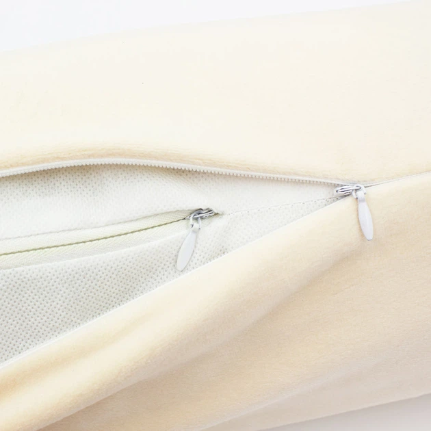 Подушка-валик MirSon №8523 Velvet Line 28-0004 Cream 50% Memory 70х16 см (2200006342700) - изображение 10