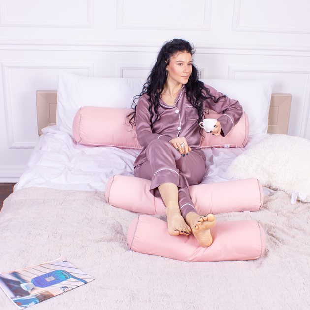Подушка-валик MirSon №8346 Eco Line Coral Tencel 60х16 см від Rozetka на платформі USKIDKA Акція на Подушка-валик MirSon №8346 Eco Line Coral Tencel 60х16 см від Rozetka