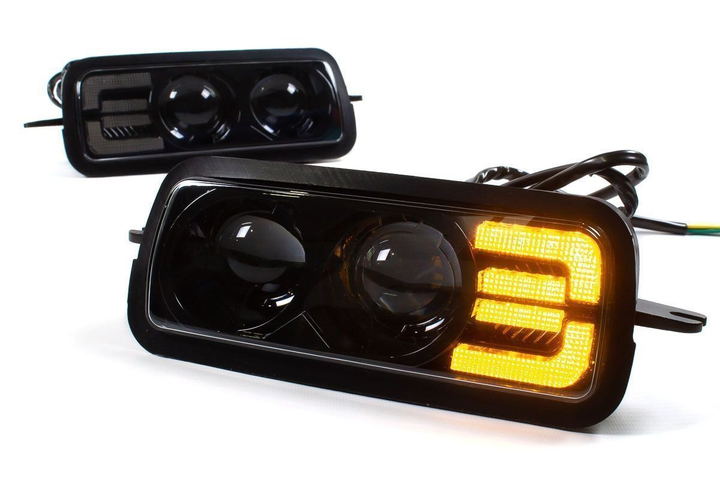 Світлодіодні підфарники AllLight HP-DRL-001 Нива DRL+поворот - изображение 6
