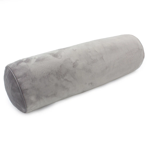 Подушка-валик MirSon №8588 Velvet Line 28-0005 Ashen Полистирол 100х20 см (2200006346630) - изображение 8