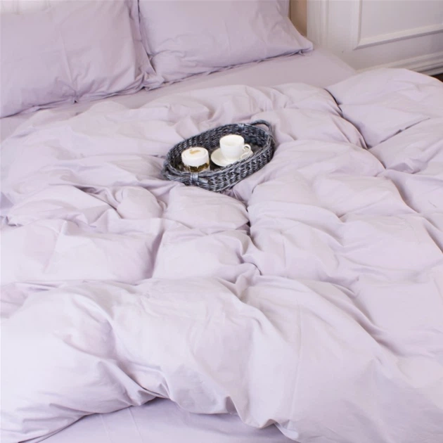 Комплект постельного белья MirSon Poplin Line 054 Light Gray 143 x 210 см (2200006278771) - Фото 5 Комплект постельного белья MirSon Poplin Line 054 Light Gray 143 x 210 см (2200006278771) - изображение 5