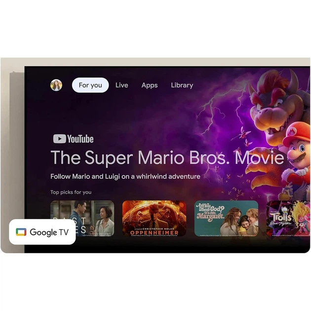 Медіаплеєр Google TV Streamer 4K Porcelain – фото, отзывы