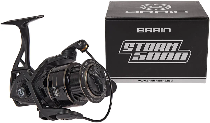 Котушка Brain Storm 4000 7+1BB 4.9:1 (1858-43-43) - изображение 7