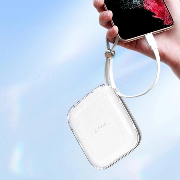 Powerbank JOYROOM JR-L005 10000 mAh Lightning 12W White (6956116726584) - obraz 5