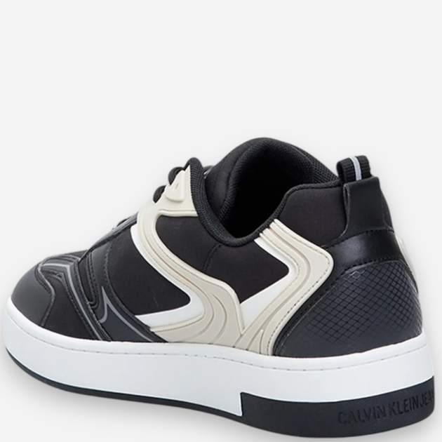 Buty sportowe męskie Calvin Klein Jeans YM0YM00993 42 Czarno-białe (8720109962024) - obraz 4