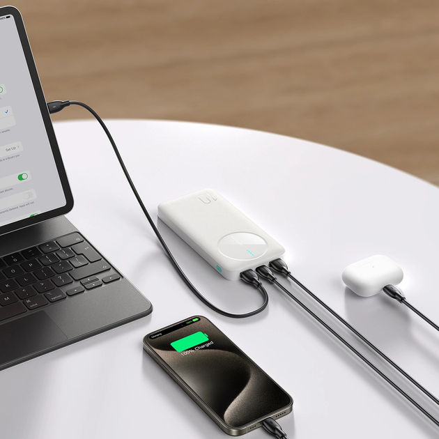 Powerbank JOYROOM JR-PBF12 10000 mAh White (6956116713263) - obraz 8