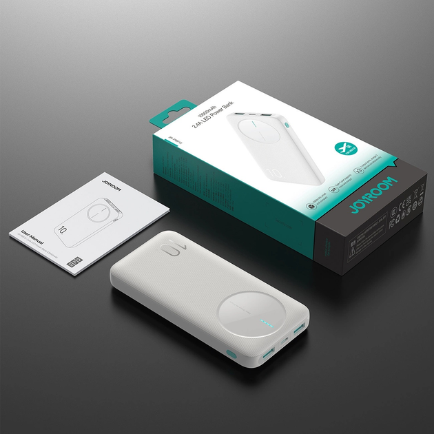 Powerbank JOYROOM JR-PBF12 10000 mAh White (6956116713263) - obraz 14