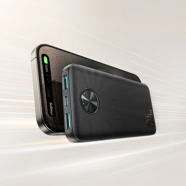 УМБ JOYROOM JR-PBF15 10000 mAh 22.5W Black (6956116717353) - зображення 9