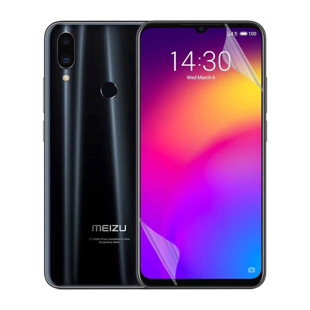 Плівка гідрогелева для Meizu Note 9 матова протиударна прозора - Фото 1 Плівка гідрогелева для Meizu Note 9 матова протиударна прозора - зображення 1