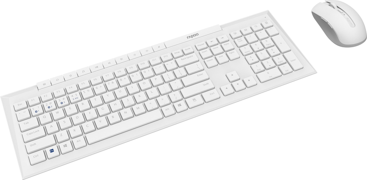 Zestaw bezprzewodowy Rapoo Multimode 8210M White (217461) - obraz 4